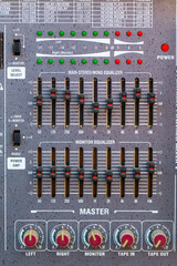 close-up amplifier sound audio