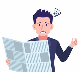 Male wearing a dark jacket