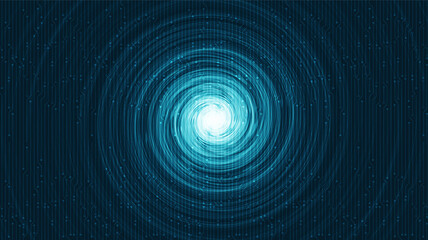 Circle Wave Background