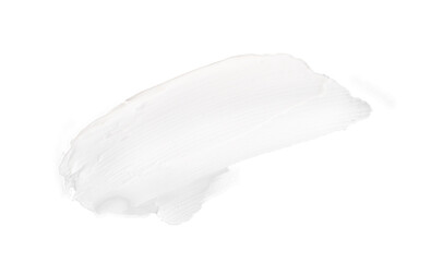 white cosmetic face cream texture