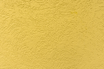 Yellow caroed pattern for background, wall of the house.