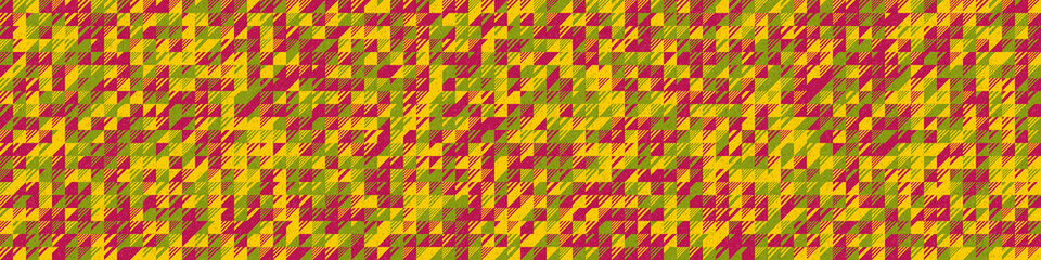 Abstract Geometric Pattern generative computational art illustration