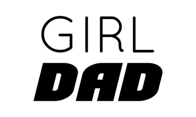 Happy Father's Day, Typography for print or use as poster, card, flyer or T Shirt