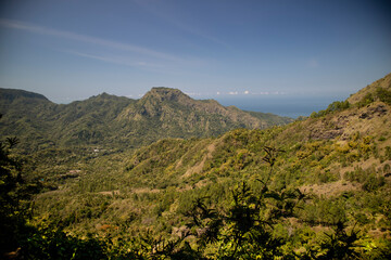 Landscape of Bajawa Flores Indonesia 
