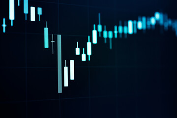 Financial accounting of profit summary graphs analysis. The business plan at the meeting and analyze financial numbers to view the performance of the company in stock market exchange.