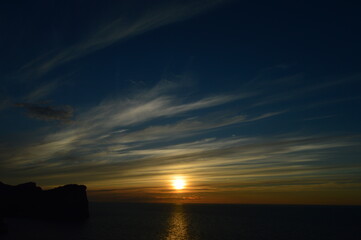 Cap de Formentor Orange Sunset 