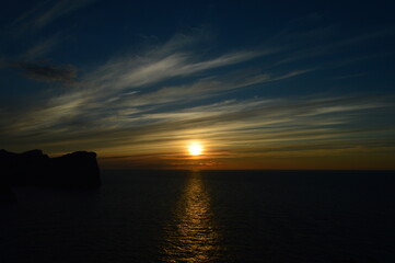 Obraz premium Cap de Formentor Orange Sunset 