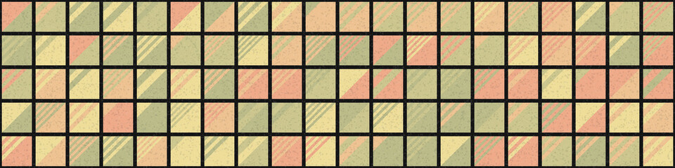 Abstract Geometric Pattern generative computational art illustration