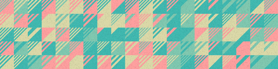 Abstract Geometric Pattern generative computational art illustration