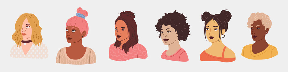 Different Woman Avatars