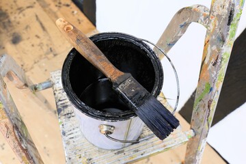 carpenter working on the wood