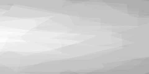 Geometric abstract gray and white background.  Best vector low poly banner for your design. Winter theme.
