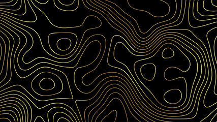 Abstract pattern luxury dark black with gold. premium background patterns