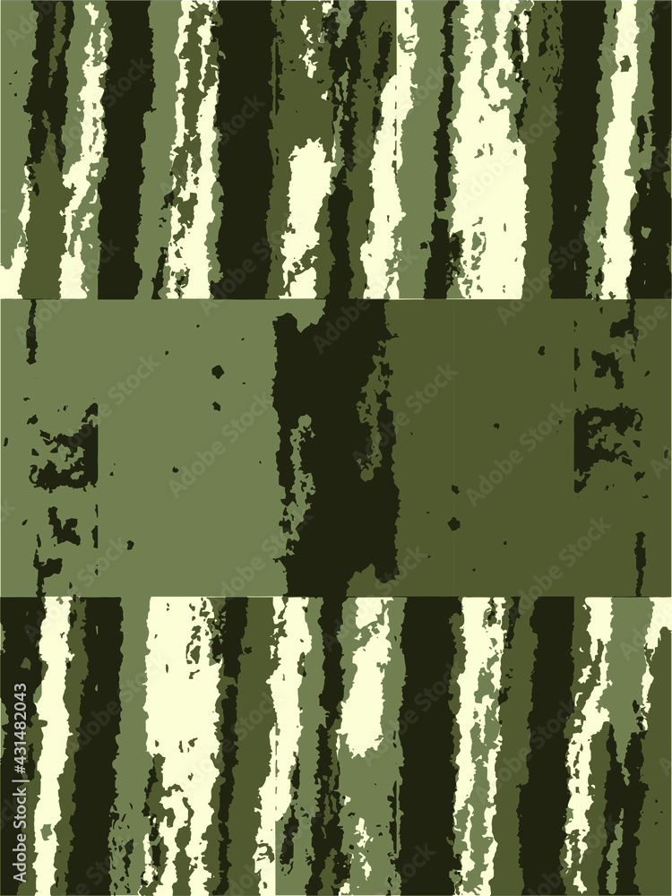 Aufkleber abstract grunge vector background. color handcrafted composition of overlapping irregular graphic el