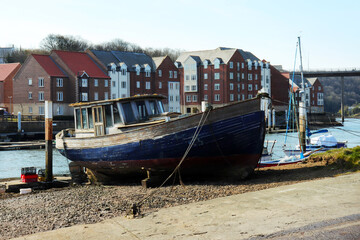 Obraz premium Whitby Harbour, North Yorkshire, UK