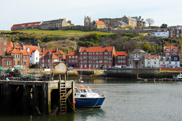Whitby Harbour, North Yorkshire, UK