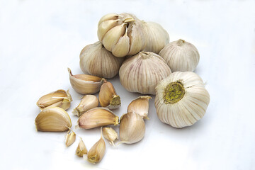 Garlic Isolated on white background