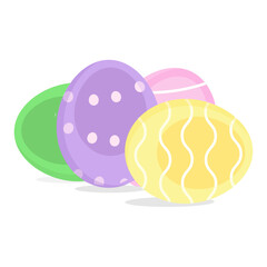 Easter eggs vector