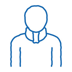 Orthopedic Cervical Collar For Neck Support Vector