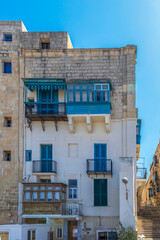 Types of balconies, specific to Malta, Valletta