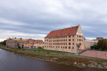 Schloss Grimma und Amtsgericht Grimma, Sachsen