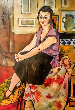 Portrait of Maria Lani by Suzanne Valadon.