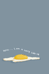 Sunny Side Up Digital Art, Wall Art, 
