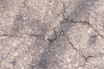 asphalt, stones. background texture of rough asphalt