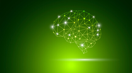 icona, network, cervello, fantasia, colori   © xyz+