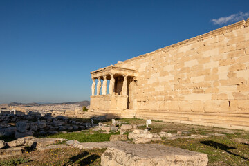 Fototapeta premium The Parthenon temple on the Athens Acropolis