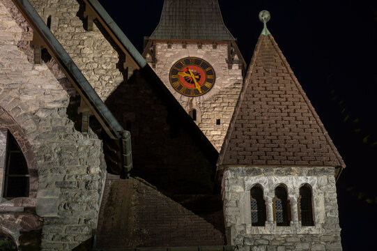 Kirche Balzers in der Nachta
