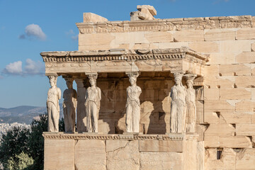Obraz premium The Parthenon temple on the Athens Acropolis