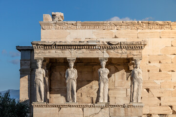 Obraz premium The Parthenon temple on the Athens Acropolis