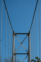 Obraz premium Aufhängung einer Brücke