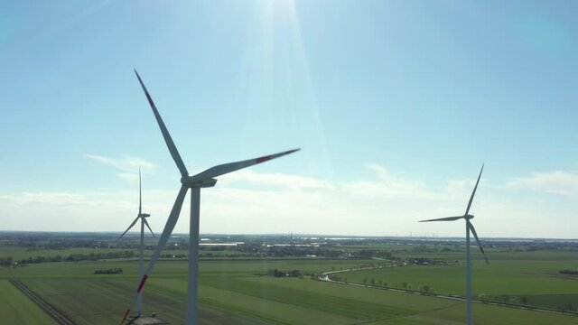 Onshore Windkraftanlagen Ausbau an der Deutschen Nordseek&uuml;ste 