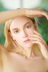 Naklejka premium fresh shiny skin