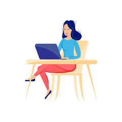 4 girls women sitting, set dd ww isol