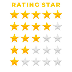 Stars customer product rating review