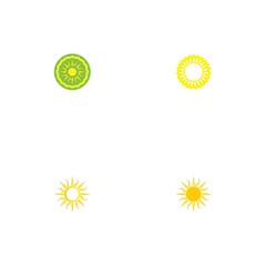 Sun Vector illustration Icon