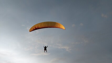Paragliding in the tropics