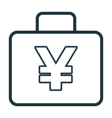 Obraz premium Cash Bag Vector Icon