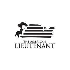 Liutenant army logo design template