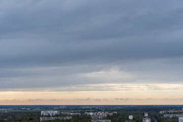 Fototapeta premium Rainy sky