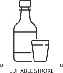 Soju linear icon