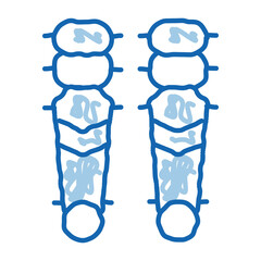 Game Equipment doodle icon hand drawn illustration