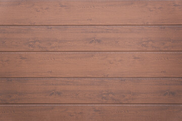 Imitation of a wooden background with a pronounced brown texture. Solid texture horizontal boards.