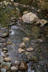 Rock's and stones in a creek near Kato Mixorouma, Crete, Greece