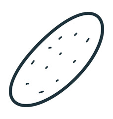 Peanut Vector Icon