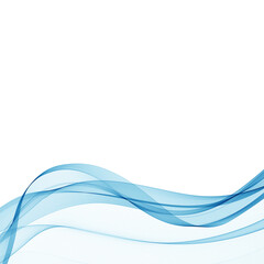 blue vector wave. Abstract advertising template. eps 10