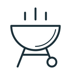 Bbq Grill Vector Icon